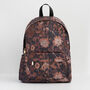 Deco Blooms Large Black Backpack, thumbnail 1 of 8