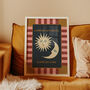 Sun And Moon Illustrated Print, thumbnail 1 of 10