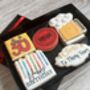 Personalised Milestone Birthday Biscuit Gift For Him, thumbnail 6 of 11