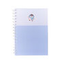 Cute Penguin Spiral Bound Lined A5 Notebook, thumbnail 5 of 5
