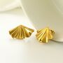 Concertina Earring In Gold, thumbnail 1 of 4