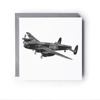Avro Lancaster – Military Aviation Card Illustration, 2 of 6