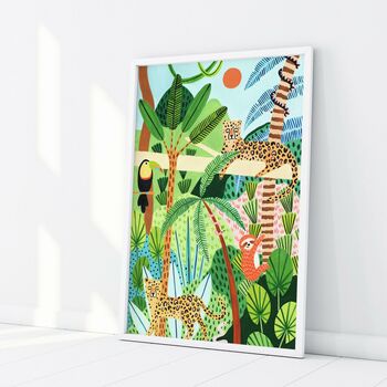 Jungle Pals Art Print, 3 of 5