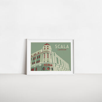 Scala London Travel Poster Art Print, 4 of 6