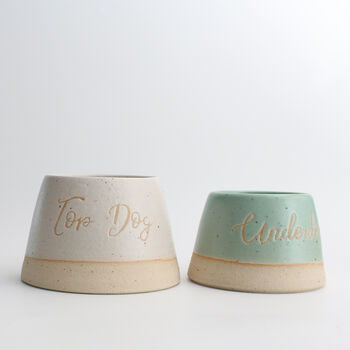 Personalised Spaniel Water Bowl Small Or Large, 9 of 9