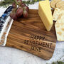 Personalised Retirement Cheese Board | Resin, Leaving Gift, thumbnail 2 of 8
