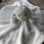Embroidered White Baby Lamb Comforter, thumbnail 5 of 6