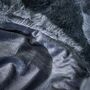 Slate Luxe Faux Fur Throw, thumbnail 4 of 4