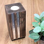 Personalised Wood And Copper Candle Holder, thumbnail 5 of 11