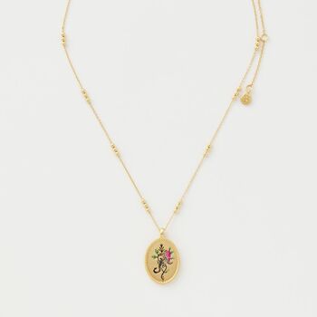 Fable Scorpio Zodiac Necklace, 2 of 6