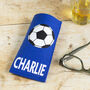 Football Personalised Glasses Case Fathers Day Gift, thumbnail 4 of 4