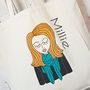 Personalised 'Miss Pretty Chic' Custom Tote Bag, thumbnail 8 of 9