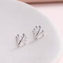 Sterling Silver Blossom Tree Earrings Studs, thumbnail 4 of 4