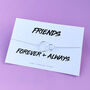 Friends Forever Linked Rings Silver Bracelet, thumbnail 7 of 7