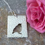 Sterling Silver Robin Silhouette Pendant, thumbnail 2 of 11