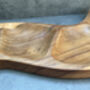 56cm Handcrafted Teak Wooden Snake Bowl – Serving Dish, thumbnail 10 of 12