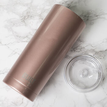 'Hottea' Rose Gold Travel Cup, 2 of 4