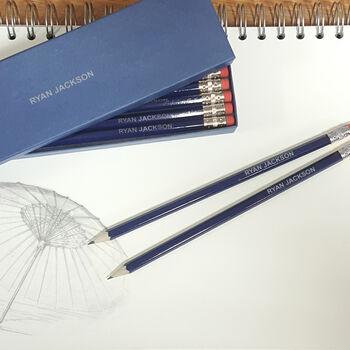 Personalised Gift Boxed Pencils, 3 of 3