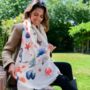 Fisherman, Ocean Print Scarf In Personalised Gift Box, thumbnail 1 of 5
