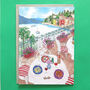 Summer Holiday Pack Of Four Cards, thumbnail 4 of 6