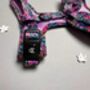 Candy Floral Adjustable Padded Dog Harness, thumbnail 5 of 10