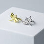 Sterling Silver Dragonfly Ear Cuff, thumbnail 1 of 9
