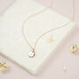 Personalised Solid Gold Disk Necklace, thumbnail 2 of 9