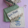 Herringbone Soft Cotton Throw Blankets, thumbnail 1 of 12