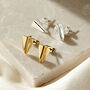 Paper Plane Stud Earrings, thumbnail 1 of 6