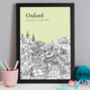Personalised Oxford Print, thumbnail 9 of 10