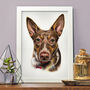 Pet Portrait In Pastel Pencil Drawing Painting, thumbnail 6 of 8