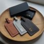 Personalised Foiled Leather Luggage Tag, thumbnail 1 of 7