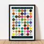 Personalised 60 Years Of Music 1965 Birthday Print, thumbnail 3 of 7