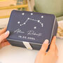 Personalised Star Sign Jewellery Box Gift For Her Travel Accessories, thumbnail 11 of 12