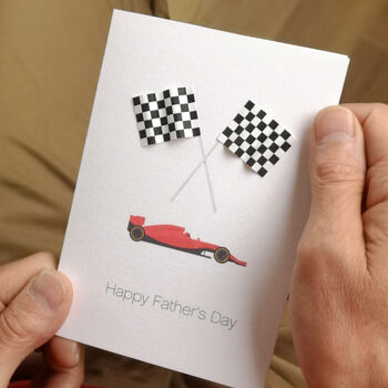 Happy Father's Day Formula One Card, 3 of 6