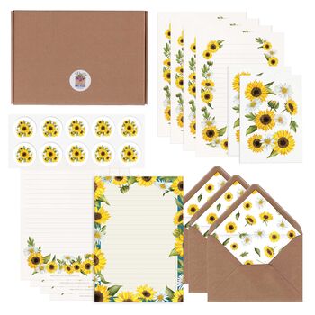 Sunflowers Writing Set, 3 of 3