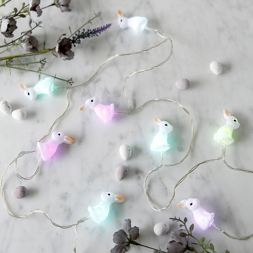Easter Colour Changing Bunny Lights, 1 of 3