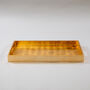 Handcrafted Lacquered Rectangular Serving Trays, thumbnail 12 of 12