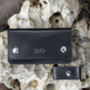 Personalised English Hide Leather Wallet With Chain, thumbnail 10 of 11