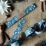 Red Gingham Christmas Paper Chains Garland Kit, thumbnail 7 of 11