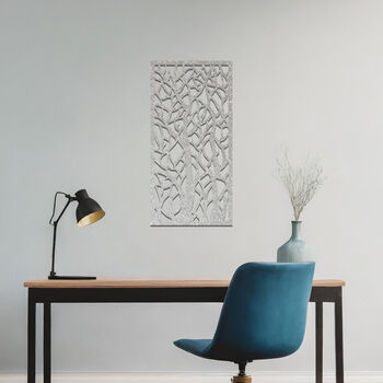 Contemporary Metal Forest Design Wall Sculpture For Indoor Or Outdoor Walls, 9 of 11