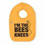 Slogan Bib, I'm The Bees Knees, Cotton Baby Bib, thumbnail 1 of 1
