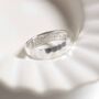 Sterling Silver Secret Message Ring, thumbnail 3 of 12