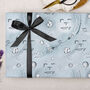 Three Sheets Of Sentimental Anniversary Wrapping Paper, thumbnail 2 of 2