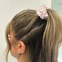 Pink Watercolour Flowers Scrunchie, thumbnail 2 of 2