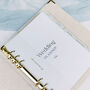 Personalised Wedding Planner And Notebook Gift Set, thumbnail 6 of 10