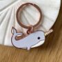 Narwhal Keyring Or Bag Charm, thumbnail 2 of 10