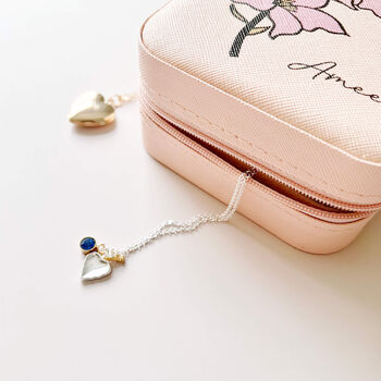 Bridesmaid Heart Letter Charm Necklace, 4 of 11