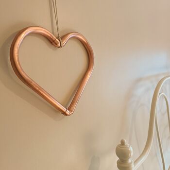 Copper Pipe Heart, 2 of 3
