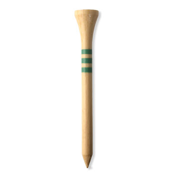 Classic 70mm Bamboo Golf Tees 30pcs Gift, 6 of 8